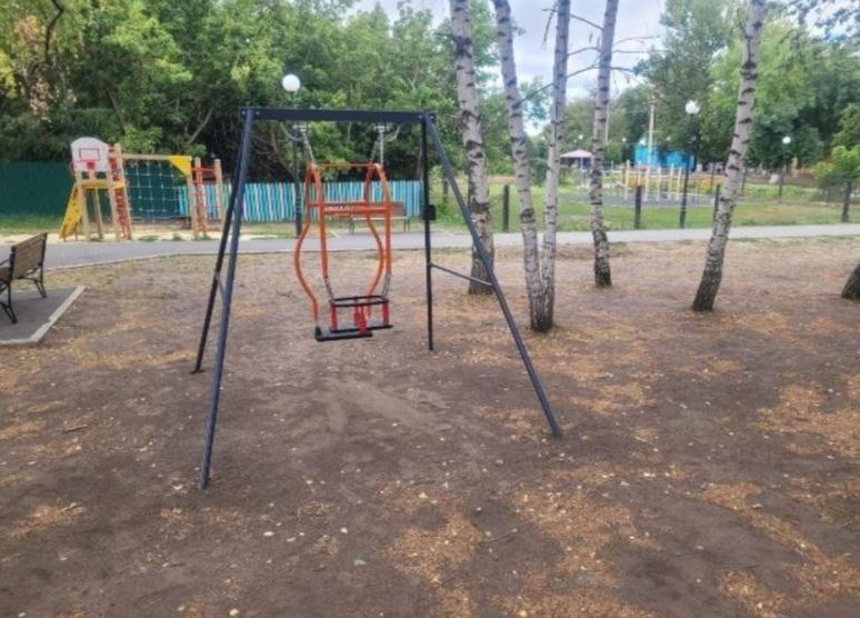 В Красноармейске благоустроили новые пешеходные зоны и преобразили парк культуры